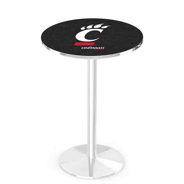 42" Chrome Cincinnati Pub Table
